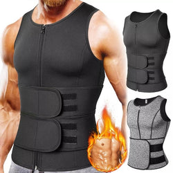 Gilet Amincissant Brûleur de Graisse pour Homme, Maillot de Sport, Effet Sauna, Sous-vêtement de Compression,