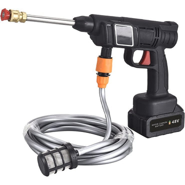 pistolet de pulvérisation d'eau à haute pression, lave-voiture sans fil, Portable, buse d'eau,