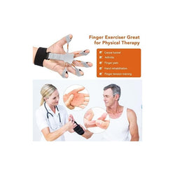 Renforceur de préhension de la main - Exerciseur de doigts réglable et extenseur de doigts - Entraîneur